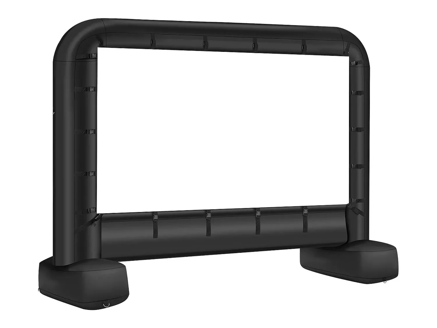 Ecrã de Projeção Inflável SucceBuy, Diagonal de 427 Cm, Formato 16:9, 600D, Lavável, com Saco de Armazenamento Portátil, para Exterior, Cinema em Casa^ Móvel De Tv