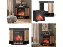Vicco Elektrokamin 100x73x80 lynea^ Lareira