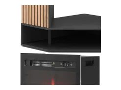 Vicco Elektrokamin 100x73x80 lynea^ Lareira