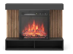 Lareira*Vicco Elektrokamin 100x25x80 lynea Preto