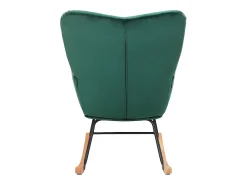 Poltrona*Loft24 Elza | Cadeira de Baloiço Veludo Verde