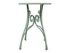 Consola* Entrada de metal envelhecido Verde