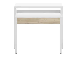 Consola|duehome Escritorio consola Zira Natural claro