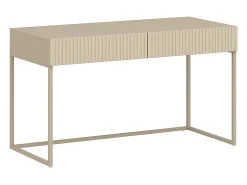 Consola*Vente-unique Escrivaninha com 2 gavetas em - CALDRIN por Pascal Morabito Bege