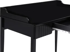 Vente-unique Escrivaninha console com 1 gaveta em MDF fosco - RENEVI por Pascal Morabito^ Consola