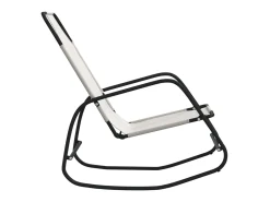 Espreguiçadeira baloiço 2 pcs aço e textilene cor PT183639^ Poltrona