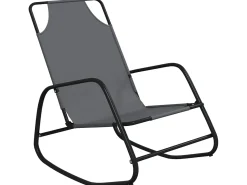 Sale Espreguiçadeiras baloiço 2 pcs aço e textilene PT819537 Cinzento
