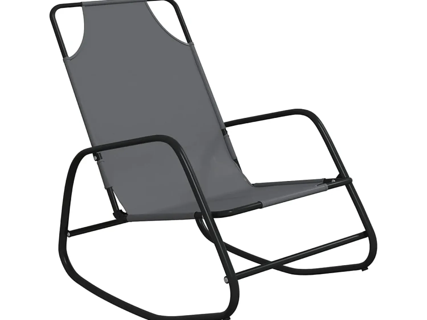 Sale Espreguiçadeiras baloiço 2 pcs aço e textilene PT819537 Cinzento