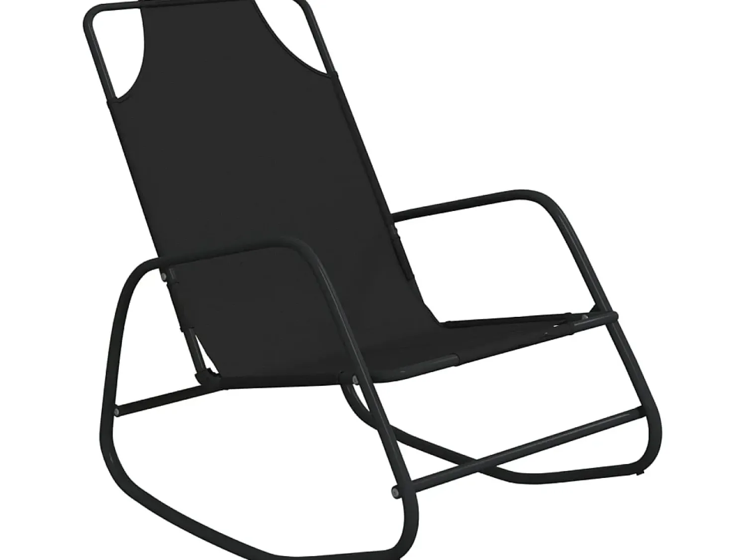 Espreguiçadeiras baloiço 2 pcs aço e textilene PT868350^ Poltrona