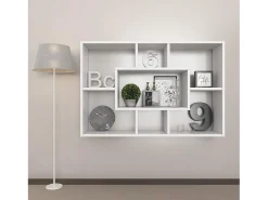 Prateleira|Casa Vital Estante - aglomerado - - PERSEUS Branco