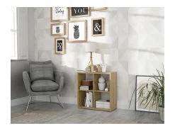 Casa Vital Estante - aglomerado - carvalho - MAURO 221^ Prateleira