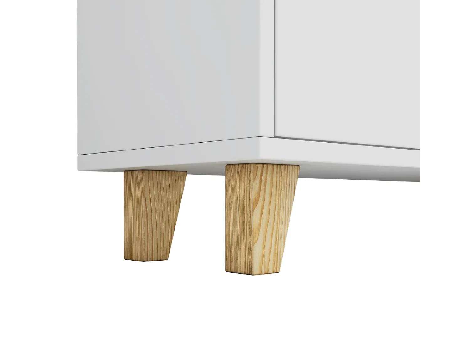 New ModernLuxe Estante 80×30×173 cm - iluminação LED com mudança de cor - 2 portas - compartimentos de armazenamento - Branco