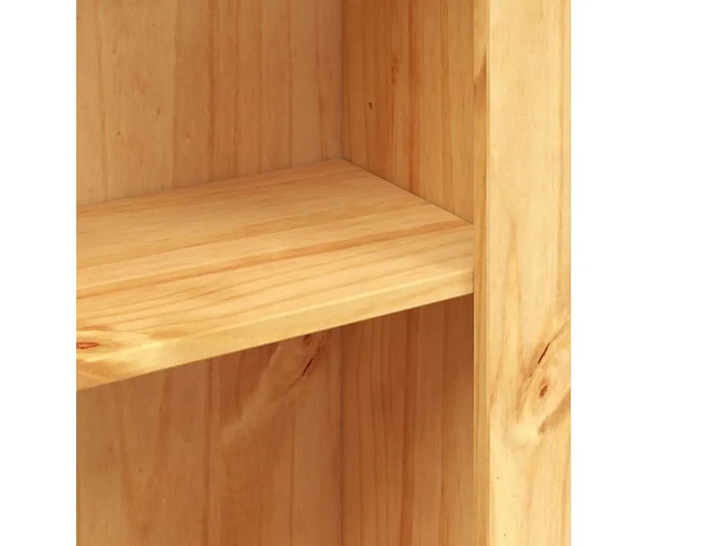 vidaxl Estante 5 prateleiras Corona Range 80x40x170 cm pinho mexicano^ Vitrina