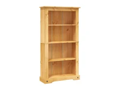 Discount Estante 4 prateleiras Corona Range pinho mexicano 81x29x150cm PT494245 Castanho