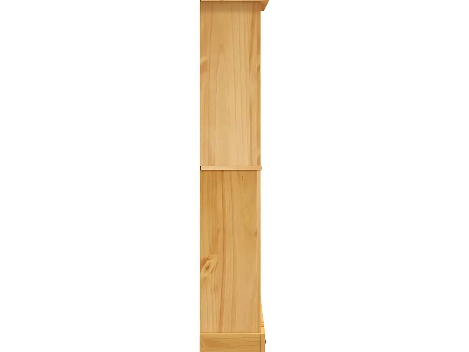 Discount Estante 4 prateleiras Corona Range pinho mexicano 81x29x150cm PT494245 Castanho
