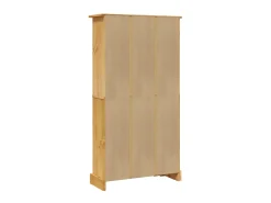 Discount Estante 4 prateleiras Corona Range pinho mexicano 81x29x150cm PT494245 Castanho
