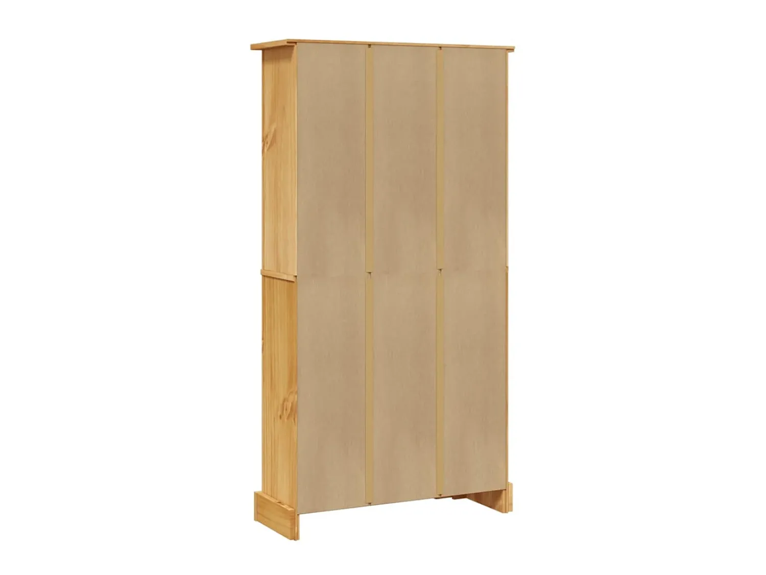 Discount Estante 4 prateleiras Corona Range pinho mexicano 81x29x150cm PT494245 Castanho