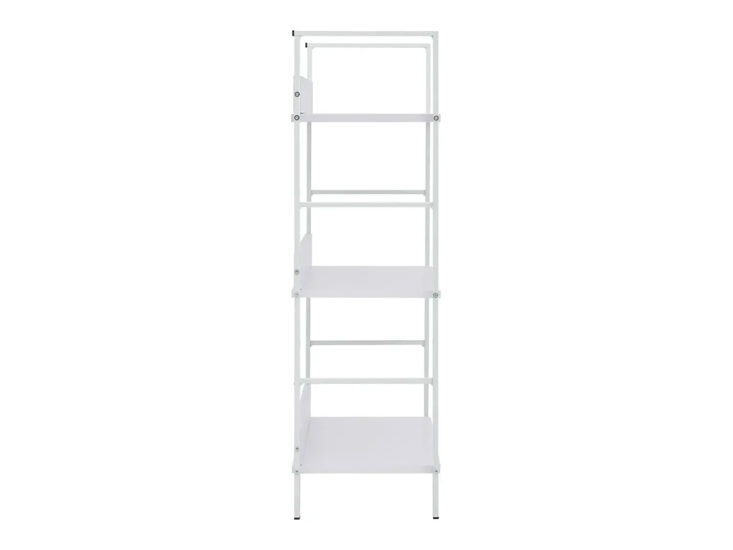 Vitrina*vidaxl Estante 3 prateleiras derivados de madeira Branco