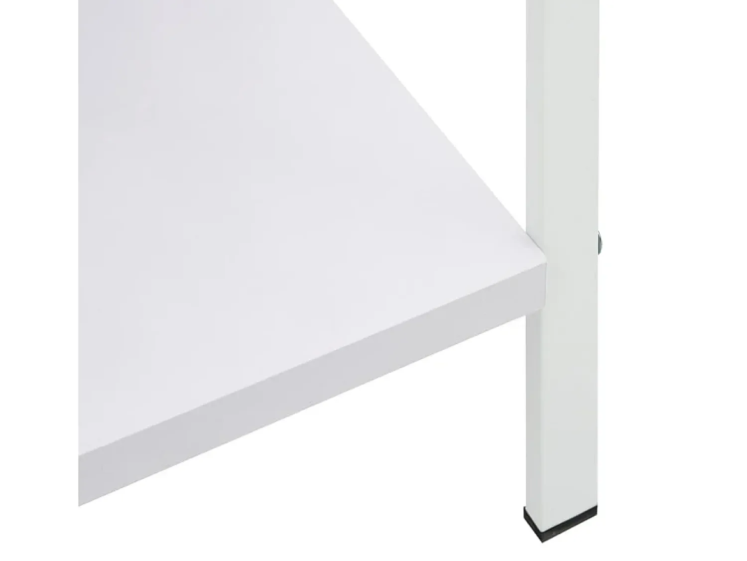 Vitrina*vidaxl Estante 3 prateleiras derivados de madeira Branco