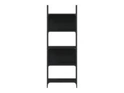 Biblioteca* Estante 5 prateleiras 60,5x24x166,5 cm derivados madeira PT428647 Preto