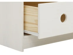 Discount Loft24 Estante Alandra Alandra Carvalho Creme Branco
