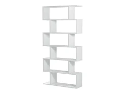Calicosy Estante alta Athena 80x192x24 cm Sala de jantar/corredor Decoração branca Branco