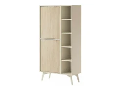 Prateleira| Estante AMBIHOME CHO - Bege, C80xP38xA160cm Castanho