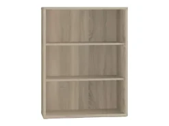 Sale Estante baixa em carvalho cambriano escamado 100x76x33 cm Castanho