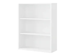 Prateleira| Estante baixa em escala branca 100x76x33 cm Branco