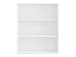 Prateleira| Estante baixa em escala branca 100x76x33 cm Branco