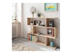 Prateleira|Loungitude Estante Baixa Grace - Carvalho Natural claro