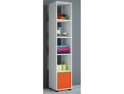 VCM Estante Benas Branco A. 152 x L. 31 x P. 30 cm Multicor