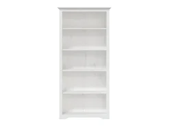 Estante BODO 5 prateleiras 82x40x173 cm pinho maciço PT739019^ Biblioteca
