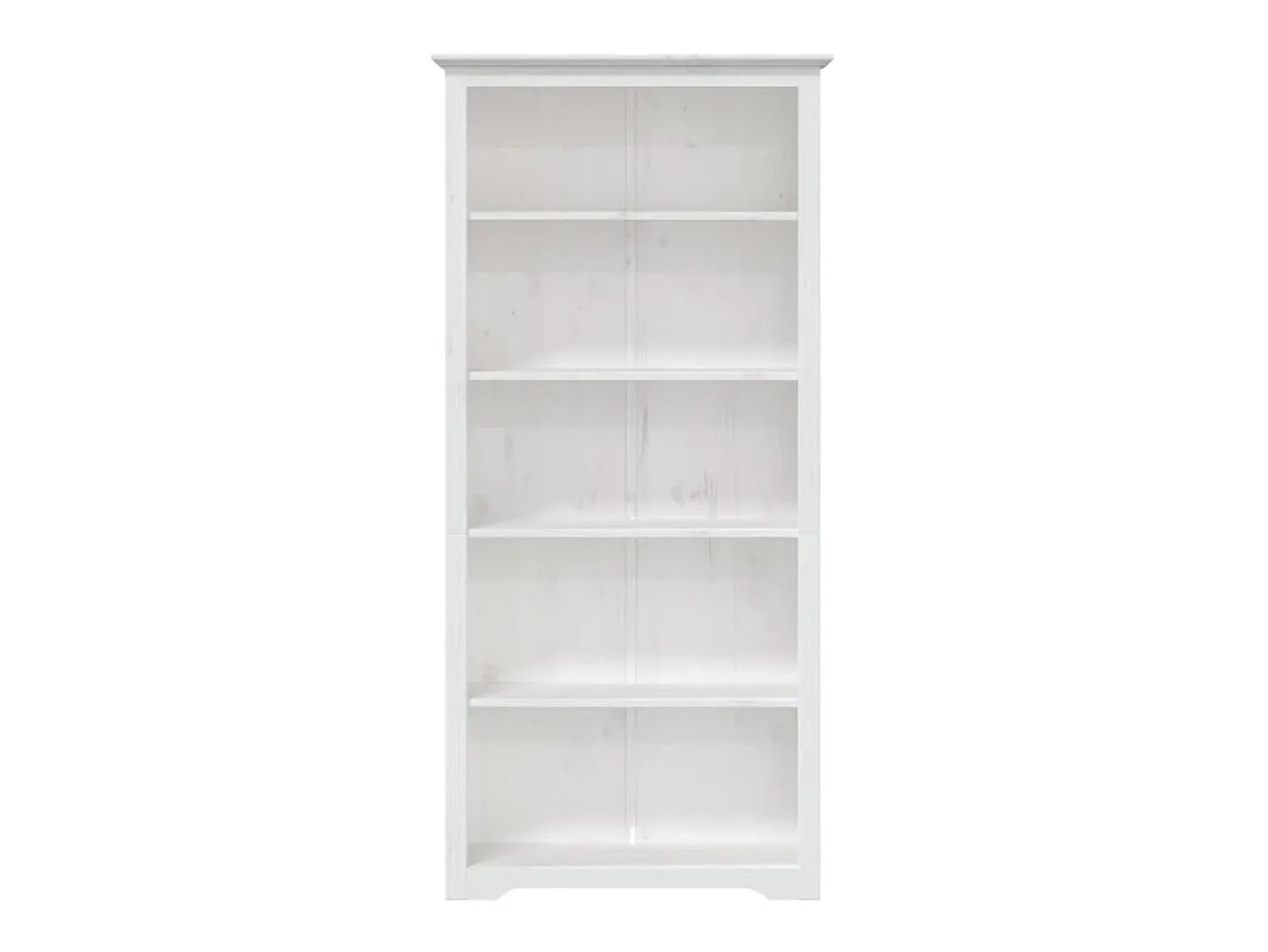 Estante BODO 5 prateleiras 82x40x173 cm pinho maciço PT739019^ Biblioteca
