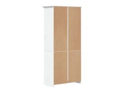 Estante BODO 5 prateleiras 82x40x173 cm pinho maciço PT739019^ Biblioteca