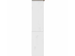Best Estante BODO 82x40x173 cm madeira pinho maciça branco/ PT652511 Castanho