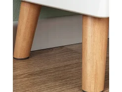 Prateleira| ESTANTE BRANCA PARA LIVROS PRATELEIRAS ALTAS ESCANDINAVA COLUNA ARMÁRIO Branco