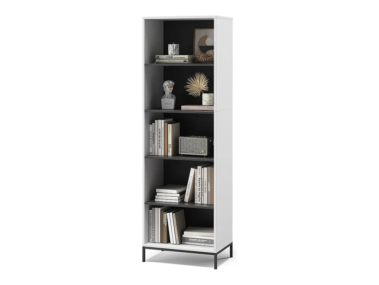 Outlet Vicco Estante 60x40x180 eliza Branco