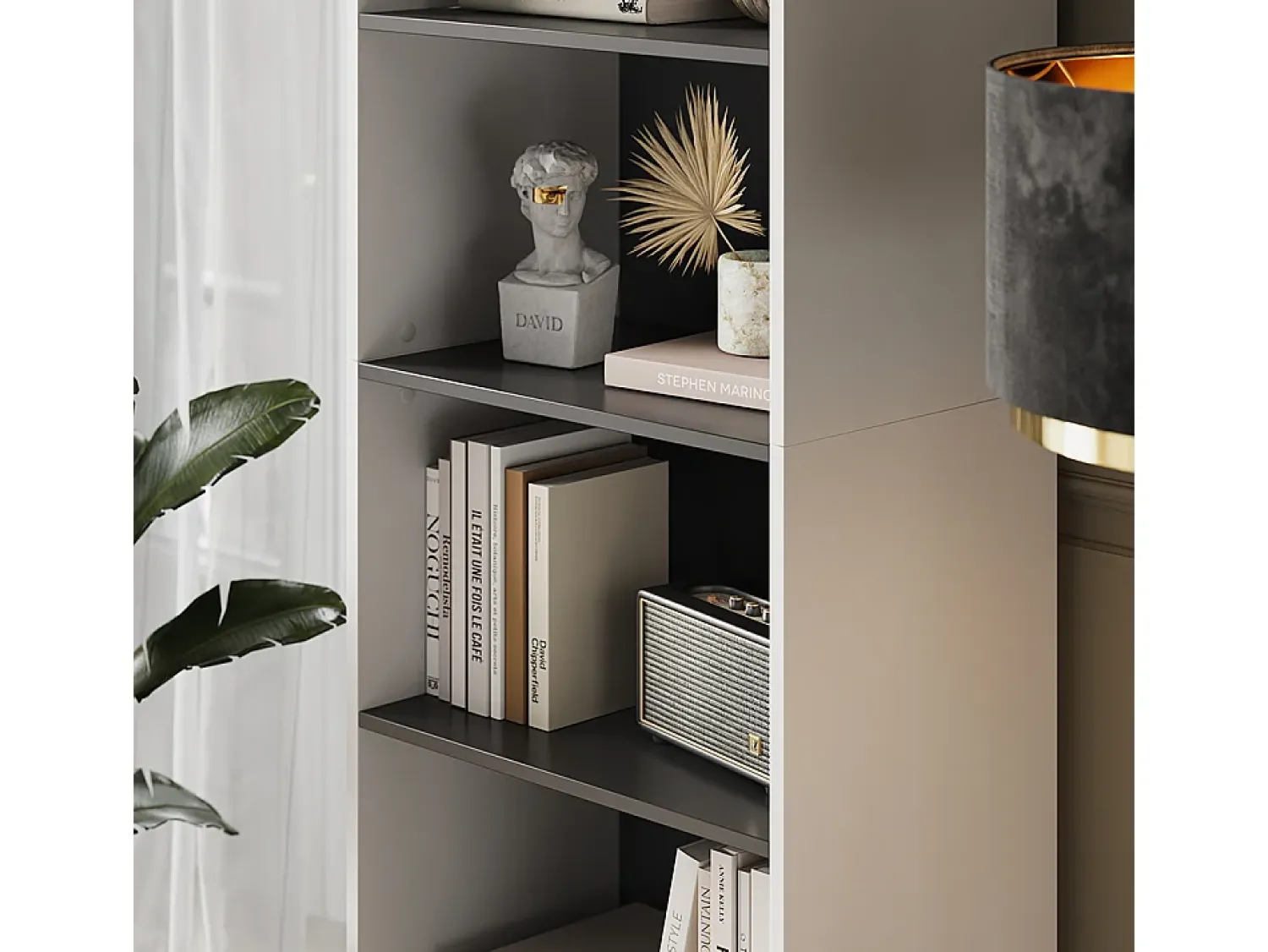 Outlet Vicco Estante 60x40x180 eliza Branco