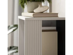 Prateleira*Vicco Estante 36x36x120 eliza Branco