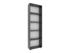 VCM Estante Bulas Antracite A. 169 x L. 56 x P. 20 cm^ Prateleira