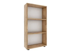 Outlet VCM Estante Bulas Carvalho mel A. 108 x L. 56 x P. 20 cm Multicor