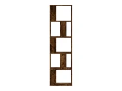 Sale Estante c/ 5 prateleiras derivados de madeira carvalho fumado PT753088 Castanho