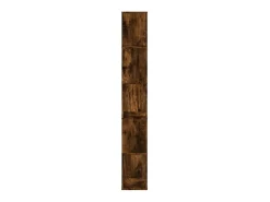 Sale Estante c/ 5 prateleiras derivados de madeira carvalho fumado PT753088 Castanho
