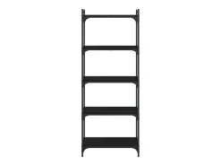 Best Estante c/ 5 prateleiras 60x30x154cm derivados de madeira PT859556 Preto