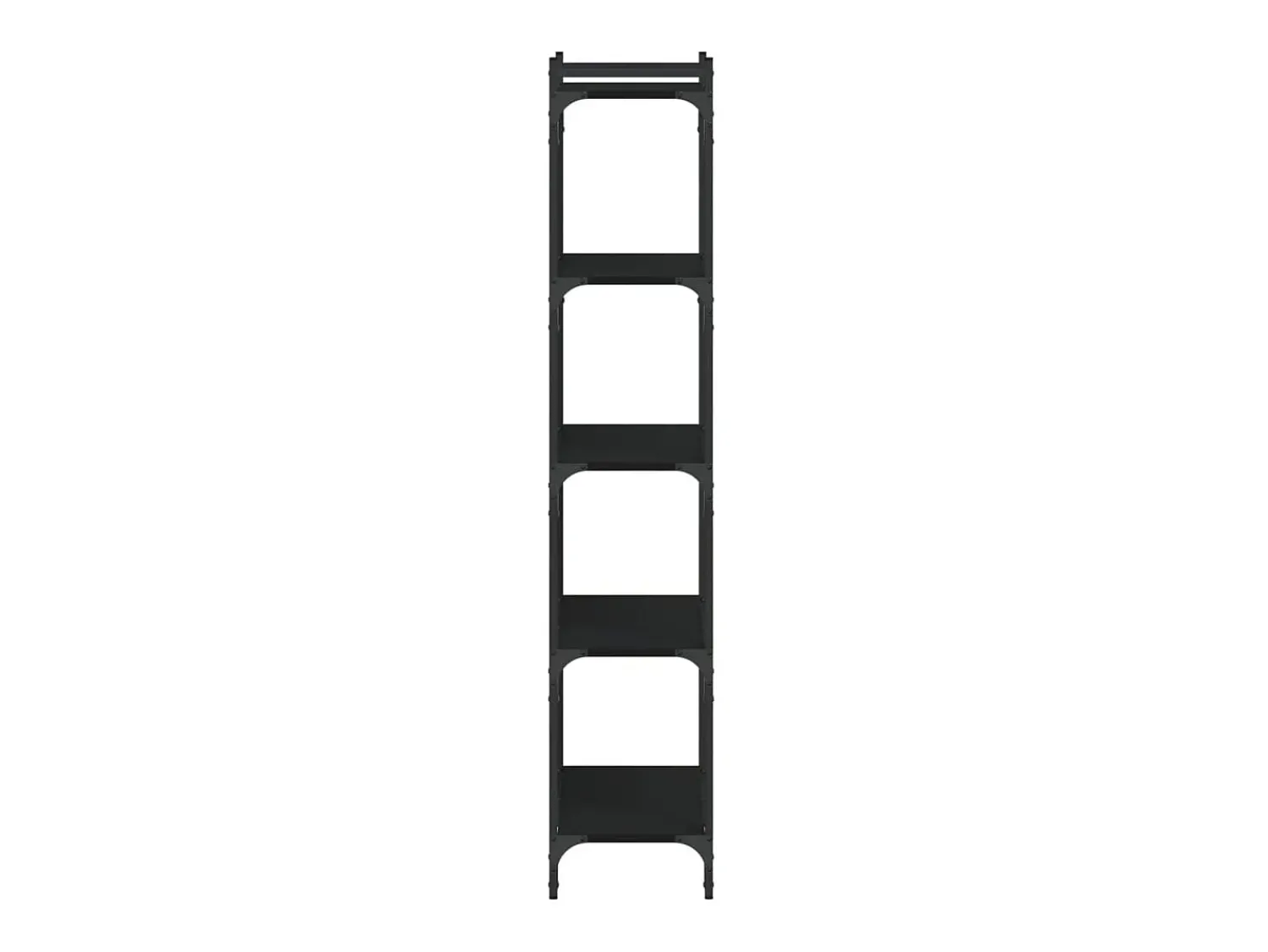 Best Estante c/ 5 prateleiras 60x30x154cm derivados de madeira PT859556 Preto