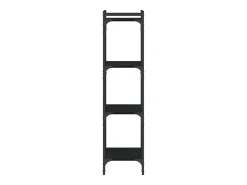 Sale Estante c/ 4 prateleiras 40x30x120cm derivados de madeira PT446298 Preto