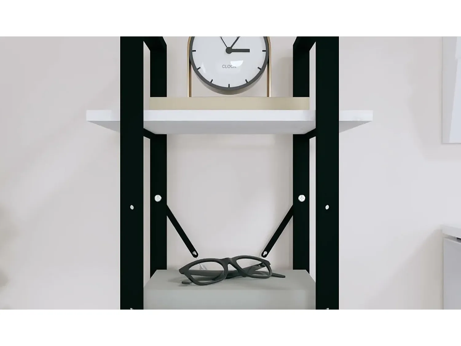 vidaxl Estante c/ 3 prateleiras 40x30x105 cm pinho maciço^ Vitrina