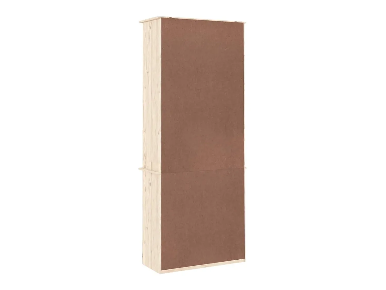 Vitrina*vidaxl Estante c/ gavetas ALTA 77x35x186,5 cm madeira de pinho maciça Castanho