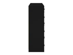 Clearance vidaxl Estante c/ portas 136x37x109 cm derivados de madeira Preto